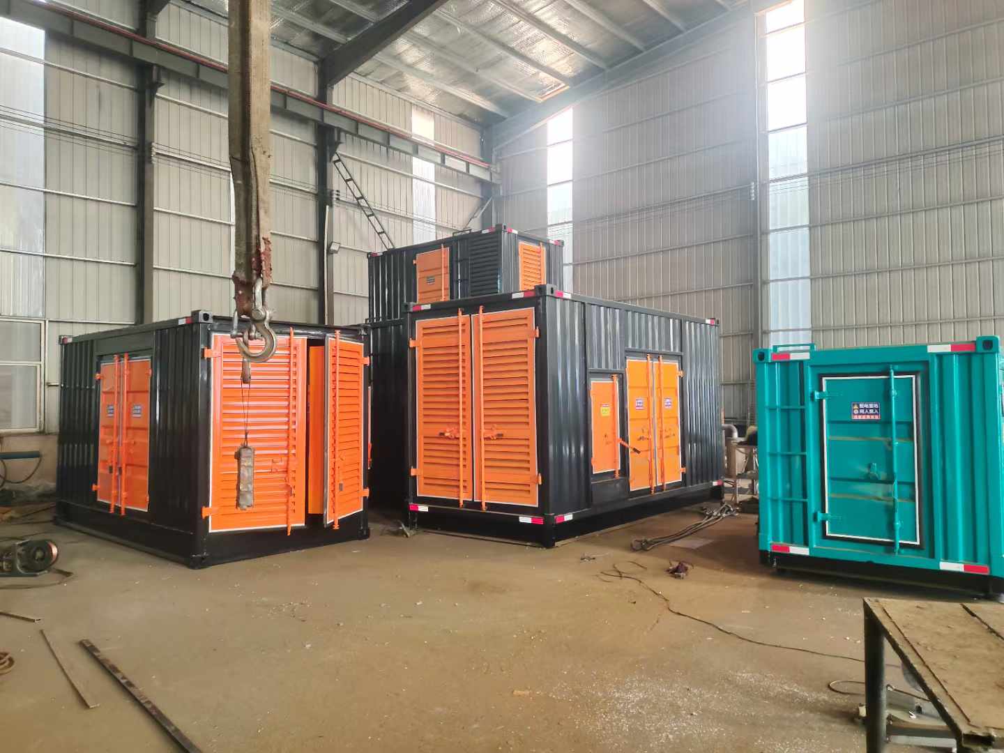 忻州500kw柴油发电机组可以带动多少功率设备？